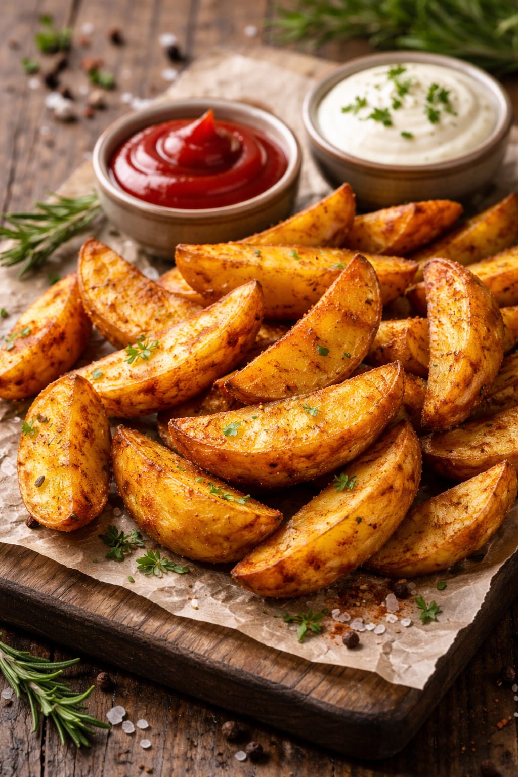 Przekąska Łódeczki ziemniaczane