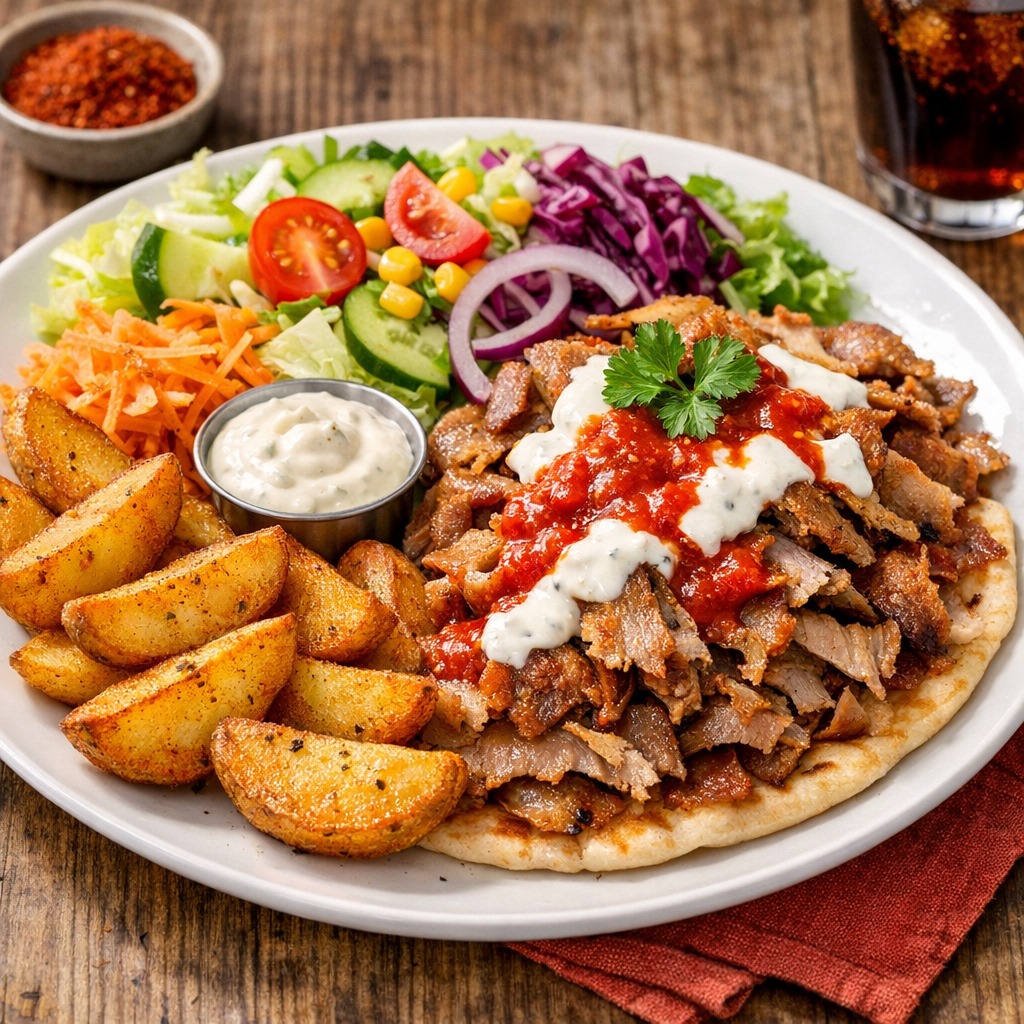 Lunch Kebab Menu