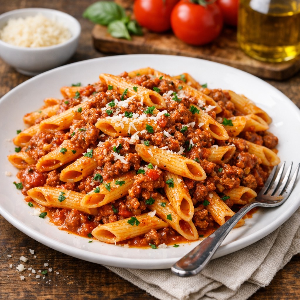 Penne Bolognese