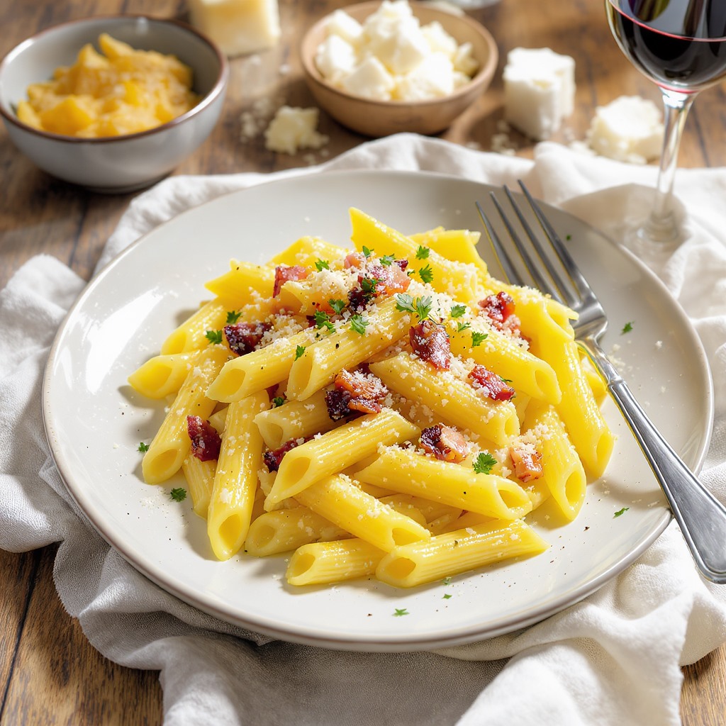 Penne Carbonara