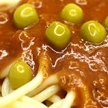 Spaghetti Con Piselli